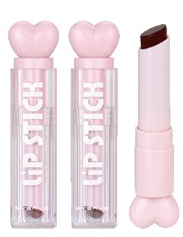 Slim lip stick pen in clear case