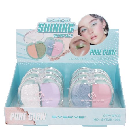 Sunning beauty counter display box