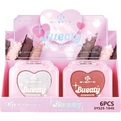 Heart shaped lip balm display set